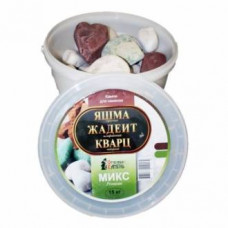 Микс Премиум яшма, кварц,жадеит (15кг)