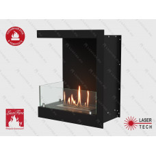 Встроенный биокамин Lux Fire Угловой 555 М (левый угол)