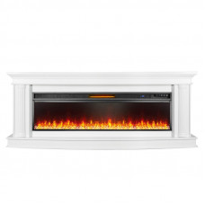 Каминокомплект Roma 60 - Белый с очагом Vision 60 LED